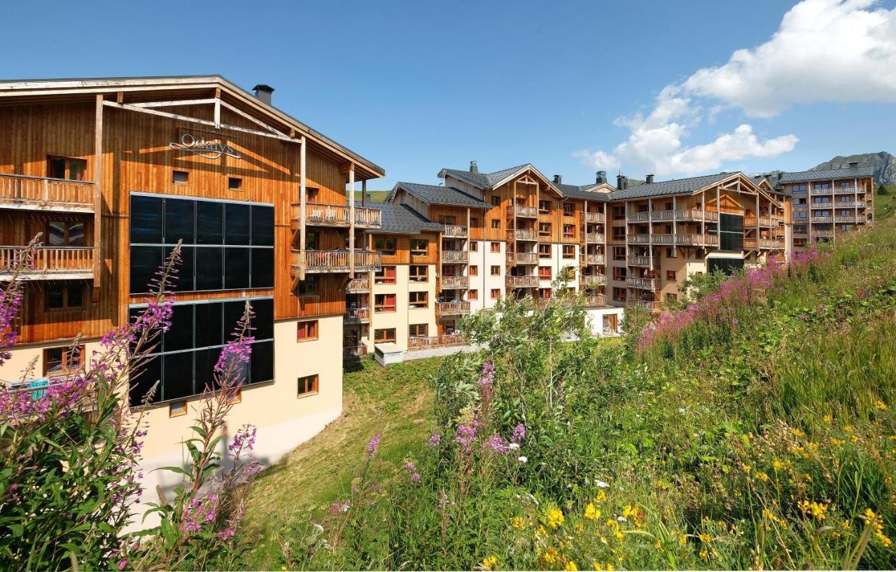 Residence Prestige Odalys Front De Neige La Plagne Bagian luar foto