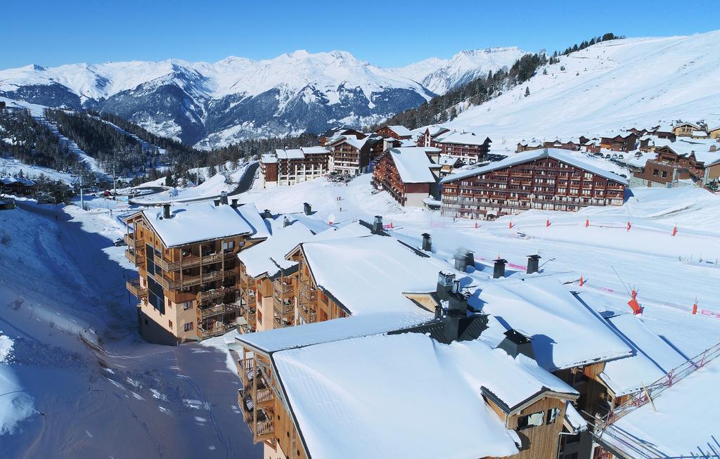 Residence Prestige Odalys Front De Neige La Plagne Bagian luar foto