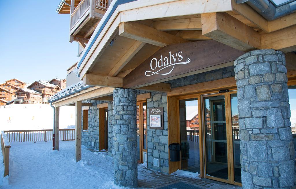 Residence Prestige Odalys Front De Neige La Plagne Bagian luar foto