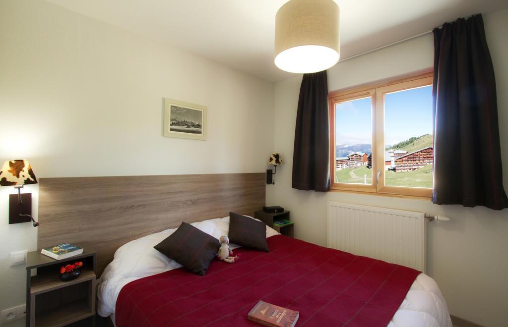 Residence Prestige Odalys Front De Neige La Plagne Bagian luar foto