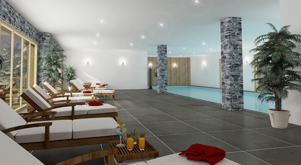 Residence Prestige Odalys Front De Neige La Plagne Bagian luar foto