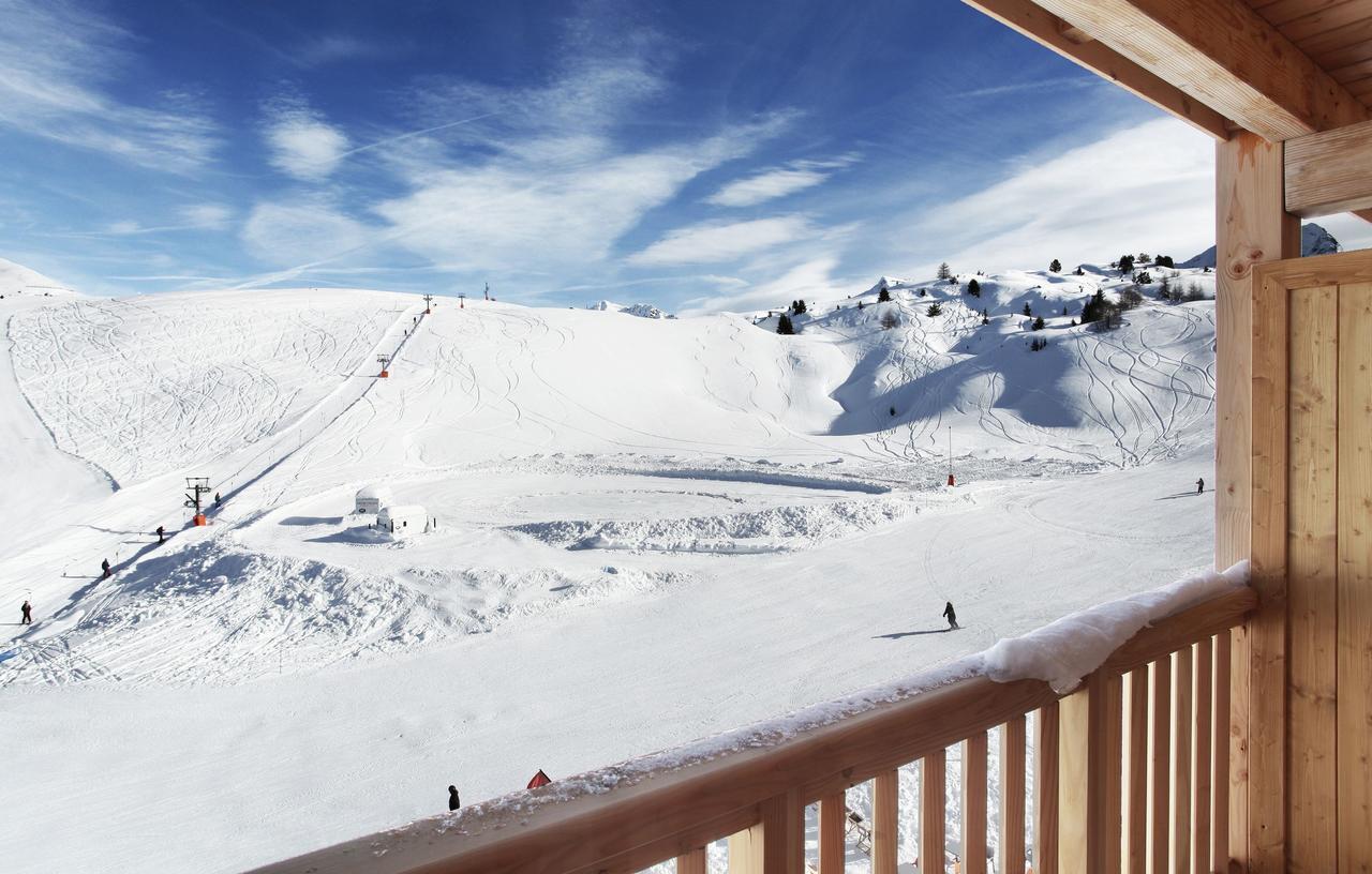 Residence Prestige Odalys Front De Neige La Plagne Bagian luar foto