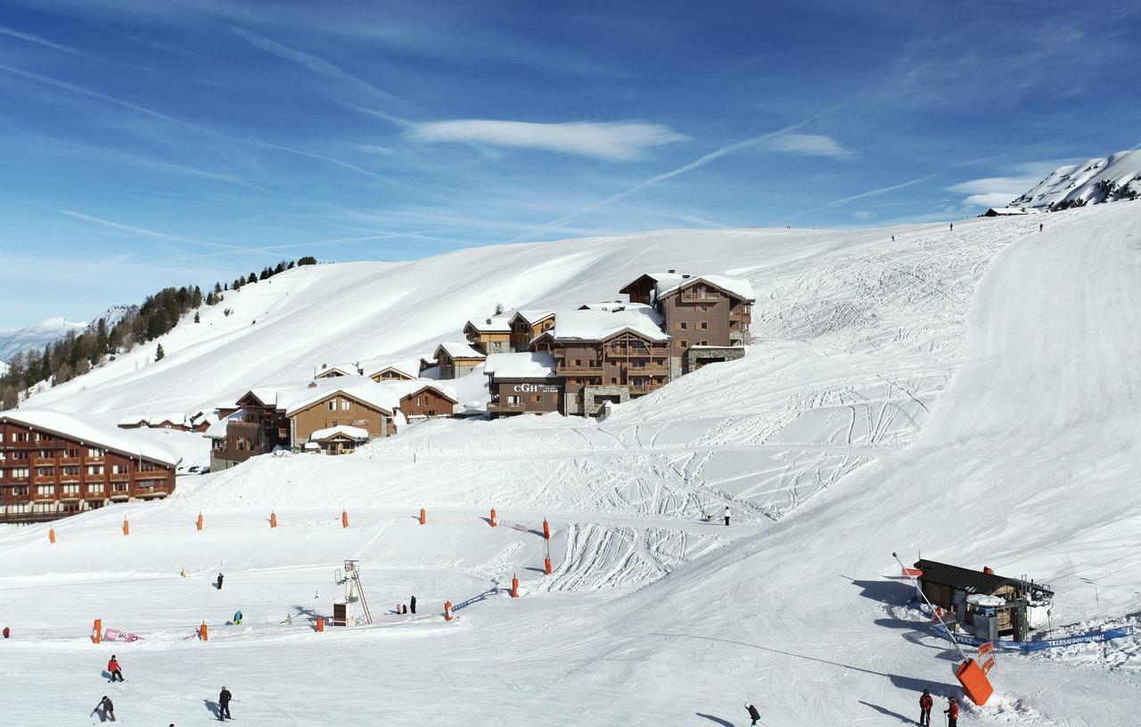 Residence Prestige Odalys Front De Neige La Plagne Bagian luar foto