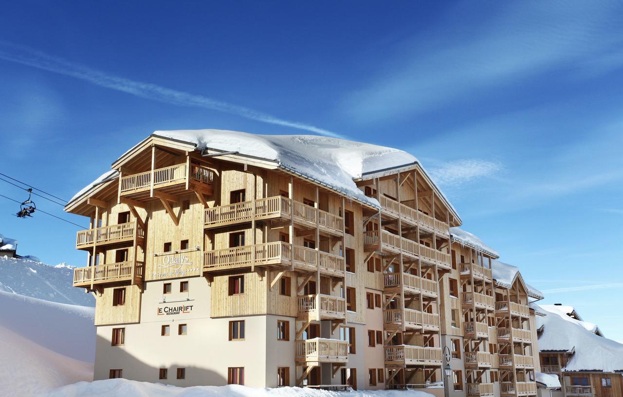 Residence Prestige Odalys Front De Neige La Plagne Bagian luar foto