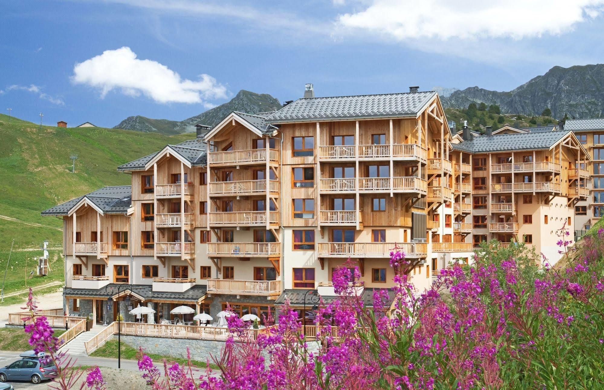 Residence Prestige Odalys Front De Neige La Plagne Bagian luar foto