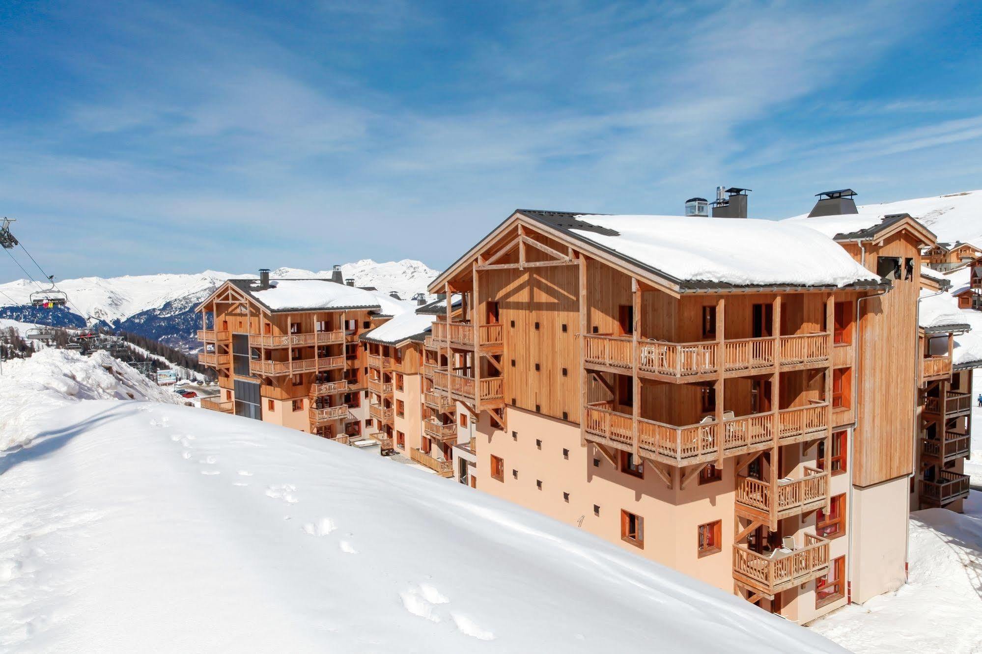 Residence Prestige Odalys Front De Neige La Plagne Bagian luar foto